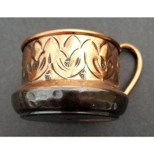 Jewish Baby Cup Judaism Hebrew Small metal with handle